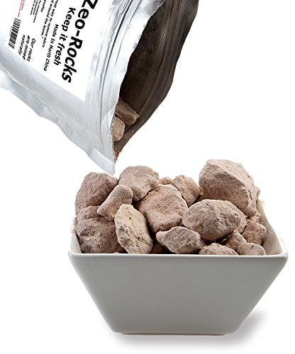 Rechargeable Zeolite Rocks (1lb)- Odour Eliminator That Is 1500 More Times Effective Than Activated Charcoal. Removes Smells Around The Home; Including Pets, Cooking, Bins & Smoking Areas.