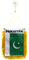 AZ FLAG - Wimpel Pakistan - 15x10 cm - Pakistanische Mini Flagge 10 x 15 Cm - Auto Pennant Spezielle Auto