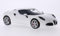 Alfa Romeo 4C, Weiss, 2013, Modellauto, Fertigmodell, AUTOart 1:18