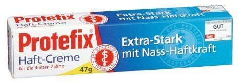 Protefix Adhesive - Extra Strong Denture Fixing Cream by Protefix