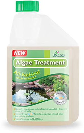 Greena® All Natural Algae Treatment - Naturally clears green water from ponds by depriving algae of the nutrients that they need to thrive. (4)