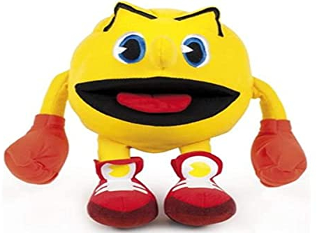 Grupo Moya Plüsch PAC-Man 30cm groß Videogame Retro Grande Original BANDAI NAMCO Pac Man Plush, One Size
