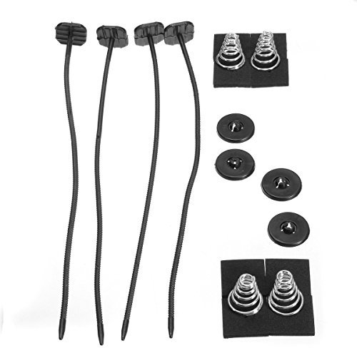 JenNiFer Universal Car Electric Radiator Cooling Cooler Fan Mount Fitting Kit Slim Line