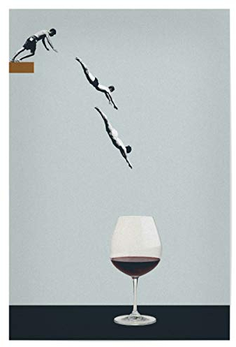 artboxONE Poster 60x40 cm Lustig Your Best Friends hochwertiger Design Kunstdruck - Bild Drink Drunk Friends