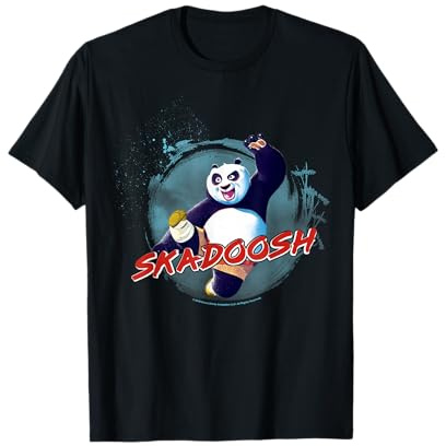 Kung Fu Panda Po Skadoosh Action Pose T-Shirt