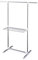 Iris Ohyama, Wäscheständer, Trockengestell, Breite 78-120 cm, Höhe 90-150 cm, Zuhause - Easy Assembly Clothes Rack H-78SH - Weiß