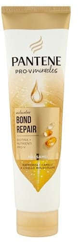 Pantene Molecular Bond Repair Conditioner mit Biotin 160ml Formel Pro-V Konzentrat für geschädigtes Haar. Schützt und hinterlässt das Haar sichtbar gesünder und regenerierter. Angereichert mit