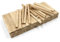 80x Holzleiste 10x8mm Eiche lose Bastelklötzchen zum Basteln Bastelstäbe (Eiche 10x8mm)