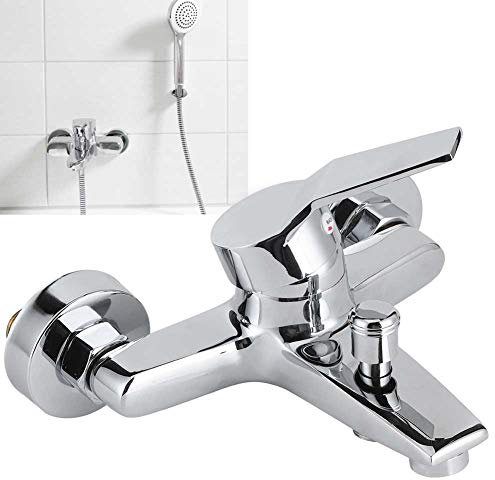 Topyond Robinet Mitigeur De Robinet De Douche, Filetage G1/2 Pouces en Cuivre, Baignoire De Salle De Bains Domestique, Triple Vanne De Douche Extérieure Murale
