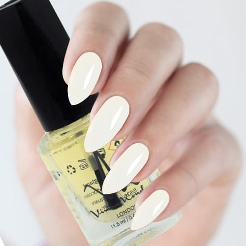 Classic Nail Polish Quick Drying Nail Varnish Long lasting No UV Need Natural Classic Nail Polish (101 - (3 in 1) Top Coat)