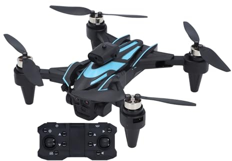 Drohne mit 3 Kameras, Faltbare Drohne mit Gestenfotografie, App-Steuerung, FPV-Live-Video, RC-Quadcopter mit 4K-Kamera für Erwachsene, Kinder, Anfänger