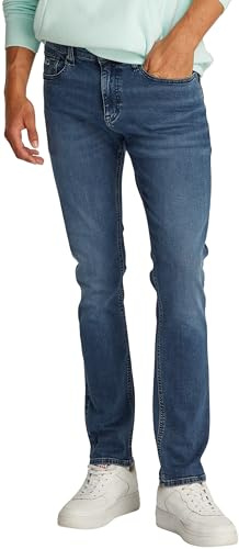Tommy Jeans Herren Jeans Hose Scanton Slim Fit, Blau (Denim Washed Blue Black), 32W/32L