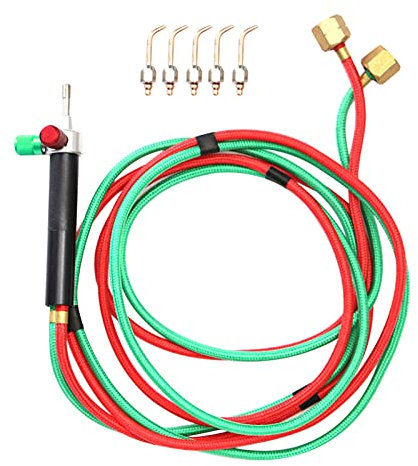 SIBOMTEX Mini chalumeau à gaz pour bijoutier brasage outil de soudage avec pointes de torche interchangeables