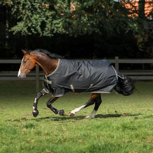 Bucas Freedom Turnout Light 0g Weidedecke/Regendecke Black/Taupe, Buc17_Gr.:130cm