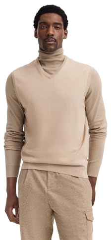 bugatti Herren Pullunder 7800-85520D | Regular Fit Baumwolle-Kaschmir-Mix V-Ausschnitt zeitlos elegant Basic Layer-Look