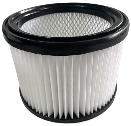 1 Cartouche De Filtre HEPA Compatible Avec Les Aspirateurs Bosch GAS 12-25 PL 15PS GAS 15 PS (blanc)