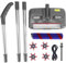 Toolvvik Cordless Electric Sweeper & Mop Handheld Floor Cleaner for Carpets and Hard Floors