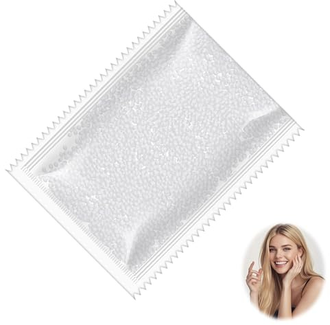 100g Temporary Tooth Repair Beads Thermal Adhesive Material | Moldable fake dental filling missing broken chipped cosmetic veneere kit oral care hygiene, emergency, everyday use
