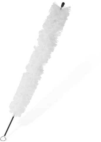 PRETYZOOM Pulitore per Flauto Spazzola in Nylon e Filo di Cotone Accessorio per Pulizia degli Strumenti Musicali Strumenti per Pulizia del Flauto Piccolo