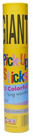 Goliath Games: Giant Pick Up Sticks | Includes 30 Coloured Sticks | Classic Game for Kids Ages 6 Plus