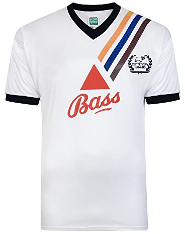 Derby County 1984 Centenary Short Sleeve Shirt - White, Medium