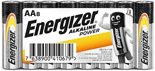ENERGIZER - Blister 8 Pile Classic, Alcaline, 1,5v Stilo Aa