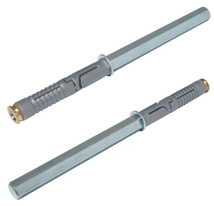 DOLLe StrongFIX Auflageträger 17 cm | verzinkt | 12 mm Ø | 2 Stück