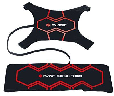 Pure 2 Improve Solo Fußball Rebound Trainer mit verstellbarem Hüftgürtel für Kinder und Profis