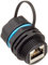 Delock Kabelverbinder RJ45 Buchse zu RJ45 Buchse Cat.6A mit Verschlusskappe