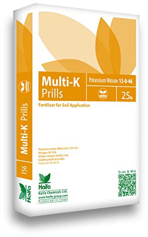 Haifa Multi-K Prills Concime NK granulare Nitrato Potassico 25 kg