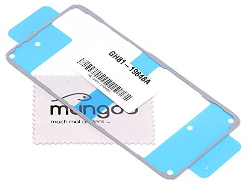 Klebefilm Akkudeckel für Samsung Galaxy S20 FE (G780F) mit mungoo Tuch | Akkudeckel-Kleber, Dichtung, selbstklebend, für Galaxy S20 FE (G780F), S20 FE 5G (G781B), Adhesive, mit mungoo Tuch