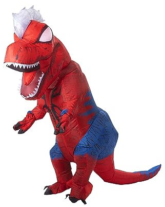 Marvel JAZ 1137 Spider-rex Adult Inflatable Costume, Red, One Size