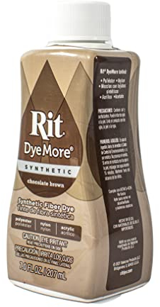 Rit Dye Liquid Synthetic 236ml Chocolate Brown