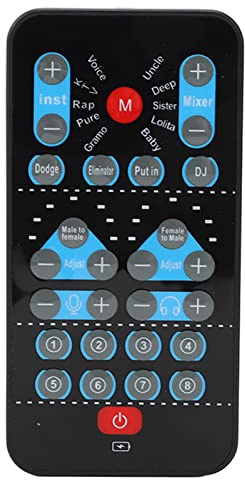Sprachwechslerkarte, 8 Soundeffekte, Mehrere Sprachen, Gaming/Anker/Karaoke-, Bluetooth-Live-Soundkarte für Handy-Computer