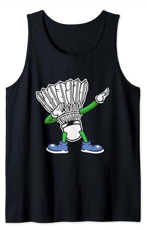 Badminton Geschenkidee für Kinder, Teens und Erwachsene Tank Top