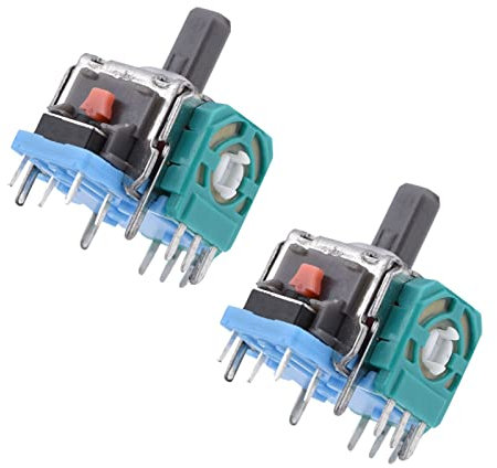 2 Pcs Analog Stick 3D Joystick Remplacement pour Manette Ps4 Manette de Remplacement Dualshock Ps4 M Cha Remplacez Votre Manette Endommagée ou Non Fonctionnelle