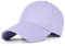 Bakicey Baseball Cap Unisex Outdoor Sonnenhut Damen Baseball Cap Baumwolle Baseball Mützen Erwachsenen Casual Hip Hop Baseboard Baseballkappe Verstellbar Herren Baseball Cap Kappe (Hellviolett)