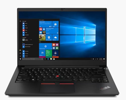 Lenovo ThinkPad E14 Gen 3 - Ordenador Portátil 15.6 FHD, (AMD Ryzen 5 5500U , 8GB RAM, 512 SSD, Integrated Intel Iris Xe Graphics, Windows 11 Pro 64), Black -Teclado QWERTY Español