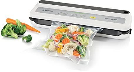Tescoma 908680 Macchina per sottovuoto per alimenti, un rotolo incluso