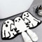 Percozzi Halloween-Badteppich, Geister-Badezimmerteppich, rutschfeste Bodenmatte für Badezimmer, Küche, Teppich, weich, saugfähig, Badewannenmatte, Zimmer, Halloween-Badteppich