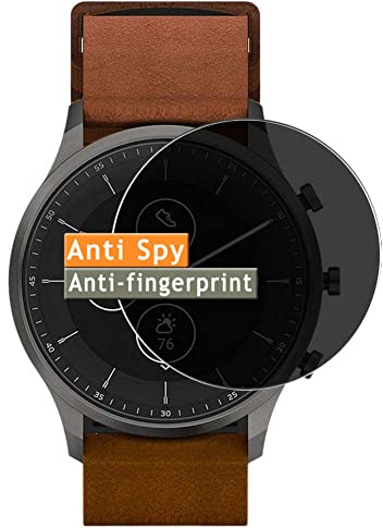 Vaxson Anti Spy Schutzfolie kompatibel mit SKAGEN GEN 6 HYBRID JORN 42MM Display folie folien Displayschutzfolie （ nicht Panzer Schutz Glas folie SchutzGlas nicht PanzerGlas ）