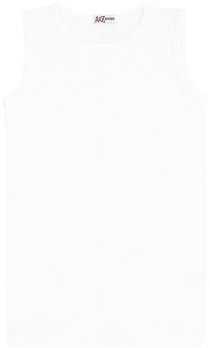 A2Z 4 Kids Boys Sleeveless Running Vest - Vest White 2-3