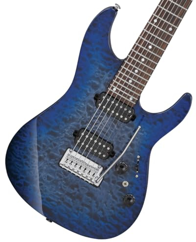 Ibanez Premium AZ427P2QM-TUB Twilight Blue Burst - Ibanez E-Gitarre