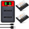Pickle Power 2Pcs EN-EL19 Battery and Type-C Charger for Nikon Coolpix W150 A100 S33 S6900 S3700 S2800 S3600 S6800 S4400 S6600 S6500 S2700 S3200 S3300 S6400 S4200 S2600 S3100 S3400 S3500 S4100