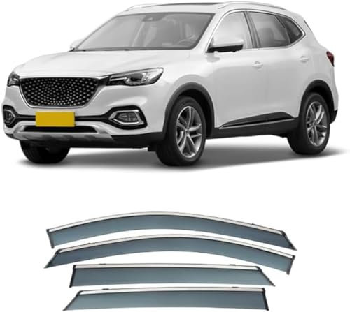 PYSyansu Car Wind Deflectors for MG HS 2018-2024, Front Rear Side Window Visor Rain, Door Windows Guard Cover
