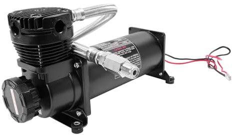 Compresseur à suspension pneumatique Heavy Duty Air Train Horn Air Ride 12 V 23 A 200 PSI 1,75 CFM Ferrures de rechange