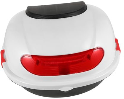 Mobestech Schlüsselbox Für Motorrad Heckbox Aufbewahrungsbox Für Roller Motorrad-heckbox Heckkoffer Gepäckaufbewahrungskoffer Motorradkoffer