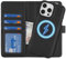 Zouzt Case for iPhone 16 Pro Max 6.9 Inch, 2 in 1 Detachable Wallet with Card Holder for MagSafe Magnetic Wireless Charging Premium PU Leather Flip Folio Kickstand Shockproof Cover Women Men, Black