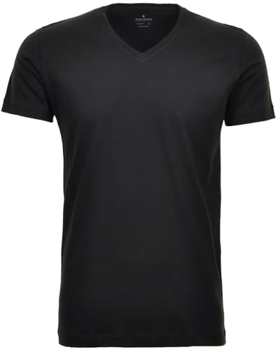 RAGMAN Herren 2 T-Shirt Doppelpack Bodyfit mit V-Ausschnitt