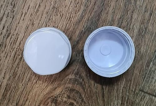 TC Thermostatic Radiator Valve TRV Plastic Decorators Screw Cap for Radiator Valve White x 2